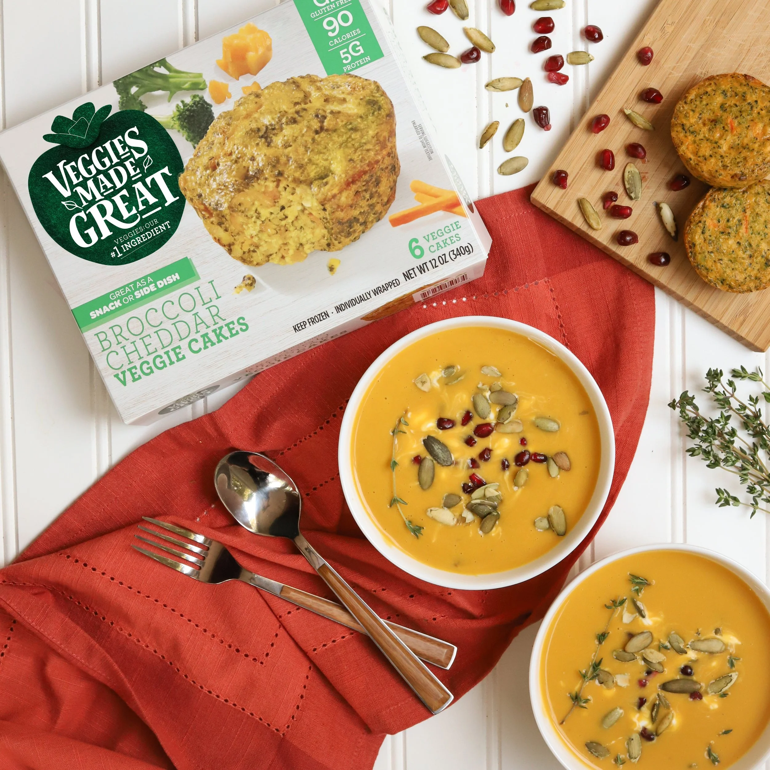 Broccoli Cheddar Veggie Cakes — Veggies Made Great